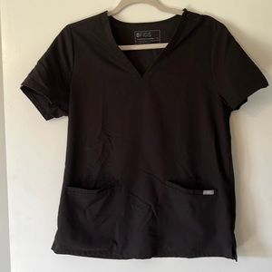 Black Figs Scrub Top
